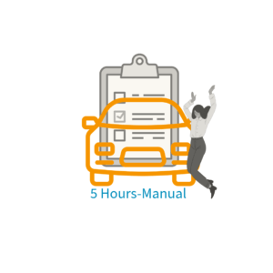5 Hour Intensive Driving Course Deposit-Manual