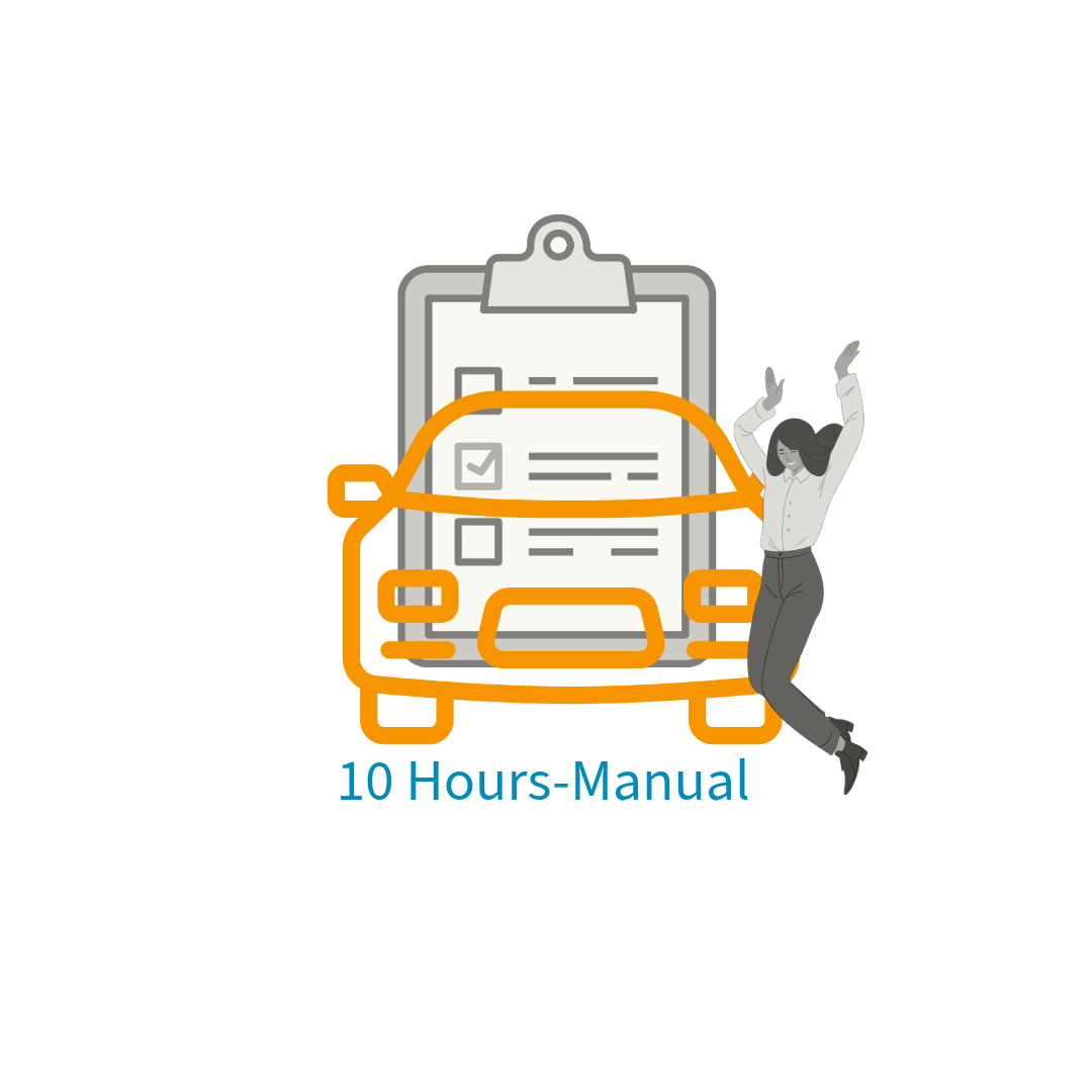 10 Hour Intensive Driving Course Deposit-Manual